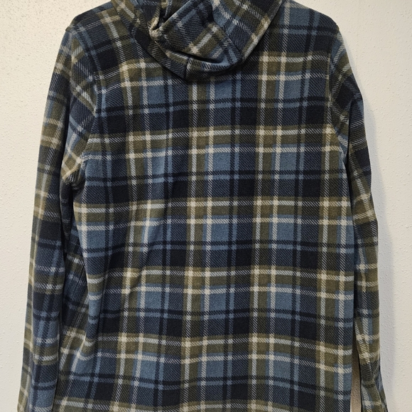 O’Neill Women Pullover Flannel Fleece 1/4 Zip Pockets Sweatshirt - Size Large - Picture 5 of 10